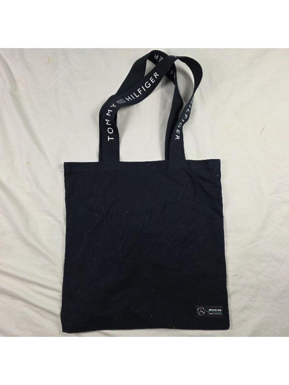 Tommy Hilfiger x Mercedes AMG Petronas F1 Team Black Tote Bag Formula 1 Souvenir